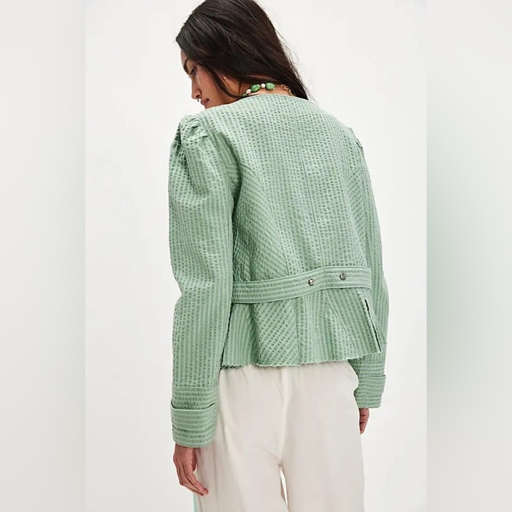 NWT Free People Darcy Fitted Jacket M - Picture 4 of 5